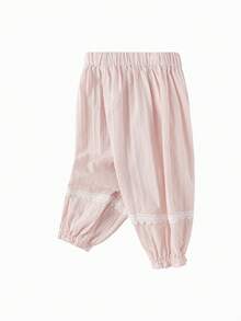 Balabala 嬰兒男童和女童防蚊褲，透氣柔軟 - 粉紅 - 查看 5