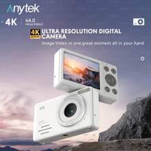 2.88 Inch HD Digital Camera 64 Million Pixels FHD Video Camcorder 18X Zoom Portable Vlogging Camera For Household And Beginners