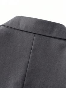 Giacca da abito formale da uomo con risvolto a tacca e singolo bottone, elegante e di alta fascia, adatta per matrimoni, cerimonie ed eventi di festa
