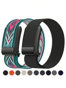 1pc Elastic Sport Nylon Straps For Whoop 4.0 & 3.0 Bands,Adjustable Elastic Sports Nylon Strap Suitable For Outdoor Sports,Fitness Exercises,Rock Climbing Sweatproof Durable Whoop 4.0/3.0 Watchband,And Other Scenes Accessories Men Women
