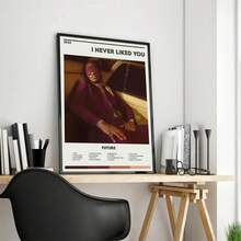 1pc Rapper Hip Hop Rock HONEST THE WIZRD Pop Rap Album Nhạc Bìa Poster Tương Lai Tranh Canvas Thẩm Mỹ Nghệ Thuật Treo Tường Trang Trí Phòng Khách Không Có Khung - Nhiều màu - Xem 6