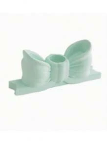 Suport pentru lumânări cu fundă roz, centre de masă cu fundă pentru decorarea nunții, sfeșnic lung pentru lumânări, suport pentru lumânări din gips stil Ins, centru de piesă decorativ pentru candelabre pentru petrecere de masă de nuntă