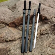 1pc Small Wooden Samurai Sword - Painted Samurai Sword - Colorful Wooden Samurai Sword - Sword Toy - Toys For Boys - Perfect Gift - Birthday Gift - Ideal Gift - Surprise Gift - Seasonal Gift - Holiday Gift - Easter Gift - Toy - Gift