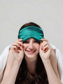 10pcs Sleeping Eye Mask, Elastic Breathable Blackout Eye Mask, Satin Silk-Like Sleep Eye Mask, Blackout Elastic Travel Nap Eye Mask, Solid Color Sleep Eye Mask For Daily Eye Care. Suitable For Men And Women, Great Gift For Family, Friends, And Partners. Ideal For Relaxation, Travel, Insomnia, And Business Trips,Suitable For Bedroom, Travel, Office, School, Back-To-School Supplies, Birthday Gifts Travel Essentials Travel Accessories Vacation Summer Holiday Back To School Travel Pillow Neck - Multicolor - View 9