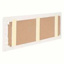 1 pieza Protector de pared decorativo acolchado de 20x40cm, panel de pared acolchado suave para cama, pegatina de pared 3D autoadhesiva