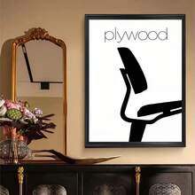 1 件/3 件墙面艺术海报现代简约包豪斯标志性中世纪家具海报高清海报家庭房间酒吧咖啡厅装饰艺术壁画图像，适用于住宅和宿舍墙壁、客厅和酒吧装饰、餐厅或浴室、房间装饰、高品质、无框油画艺术，适合室内/室外使用，无框/带框 - 彩色 - 查看 26