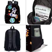 3pcs Game-Black/Neon/Colours Themed Backpack Set With Lunch Box & Pencil Case&Storage Bag - Polyester, Lightweight, Fashionable Mixed Colors - Multicolor - View 7