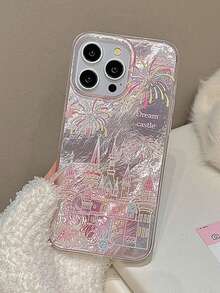 烟花彩绘高级时尚羽毛印花软保护手机壳兼容 iPhone 15/15 Pro Max、iPhone 13/13 Pro、iPhone 12/12 Pro、iPhone 11/XS/XR、Galaxy 系列 A 和 S 手机、13/15