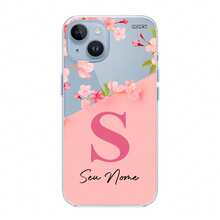 Pink Map Case Cover + Personalized Name High Quality - 無色 - 查看 2