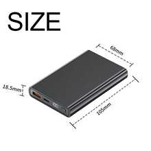NetHong Power Bank 10000mAh Fast Charger 2 USB External Battery Pack For Mobile Phone UK - Black - View 4