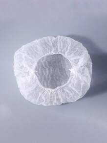 100pcs/50pcs Thick Disposable Hats, Kitchen Oil Fume And Hair Proof Food Caps, Shower Caps, Beauty Salon Specific Breathable Headgear, Disposable Hats, Work Caps, Kitchen Chef Catering Hats, Dust-Proof Headgear, Food Mesh Caps, Non-Woven Sanitary Headgear, Suitable For Dust-Free Workshops, Laboratories, Beauty Salons, Food Processing, Electronics Industry, Cleaning Work, Industrial Operations, Nail Art And Other Places