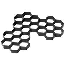 Aufun Moule à béton DIY, coffrage de jardin, moule à pavage en béton pour dalles de béton, dalles de patio, pavés