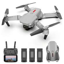 Foldable Drone Quadcopter With 4K Camera Headless Mode Altitude Hold Gesture Photo Track Flight For Beginners - Grey - View 10
