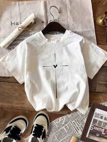 Don't Be Salty 短袖 T 恤，女士休闲 T 恤可爱女孩衣服