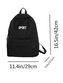 Male Junior High School Students Simple College Students High School Backpack Travel Backpack Fashion Handsome