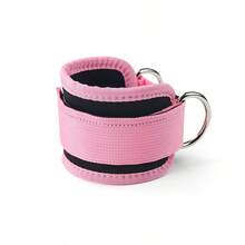 1/2/4 Pc Set Taekwondo Ankle Straps, Leg Strength Training Weighted Exercise Training Combination Protective Gear With Ankle Loops Anklet Gym Gym Accessories - Pink - View 2