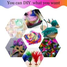 10-15cm Fluffy Marabou Turkey Feather Decor Craft Feathers DIY Handmade Dreamcatcher Wedding Party Decoration 50pcs/Pack - JWR - View 9