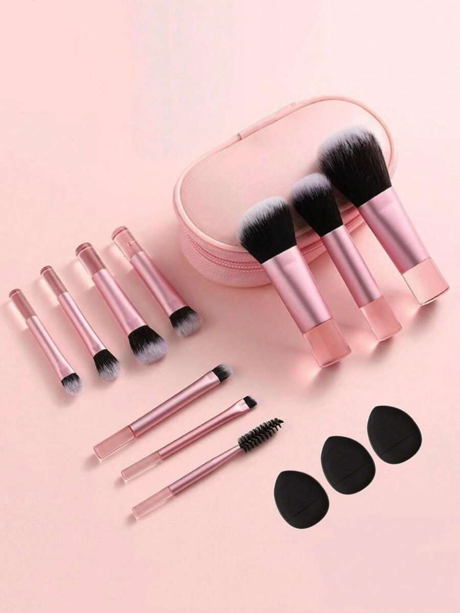 13 Peças Conjunto de Minipincéis de Maquiagem, Pincéis Cosméticos de Tamanho Portátil para Viagem, Opções Multicoloridas, Conjunto de Pincéis, Kit de Pincéis de Maquiagem, Conjunto de Pincéis de Maquiagem, Kit de Maquiagem Completo, Conjunto de Pincéis de Maquiagem, Kit de Maquiagem Completo, Kit de Pincéis, Conjunto de Pincéis de Maquiagem, Conjunto de Presentes de Maquiagem, Conjunto