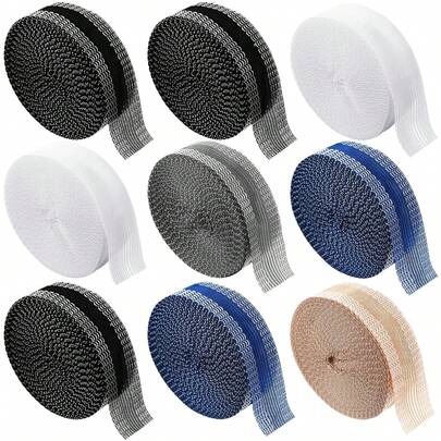 1/2/5pcs Iron-On Hem Tape, For Shortening Jeans, Pants, Clothes, Skirts And DIY Sewing, Hem Adjustment Tape (1m/2m/3 Meters/5m/10m), Iron-On Self-Adhesive Hem Shortening Tape, Self-Adhesive Waistband, Washable And Ironable Hem Strips, DIY Sewing Accessory - Easily Modify Pants, Add Holiday Vibe To Gift