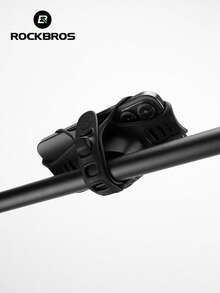 ROCKBROS Non-Blocking Bike Phone Mount Elastic Silicone Handlebars Grip 4-7 Inch Anti-Shock - Multicolor - View 9