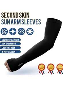 3pcs/1 Pair Male/Female Anti-UV Arm Sleeves, Compression Sleeves For Men To Cover Arms, Male/Female Sun Protection Sleeve Covers - Unisex Sun Protection Arm Sleeves
