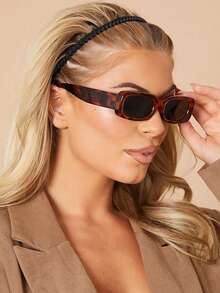 8pcs Women's Non-Slip Tooth Hair Bands, Plastic Hair Bands With Teeth, Women Hair Bands, Wave-Shaped Women Hair Bands, Fashion Hair Accessories For Women Headbands Hairband Hair Hoop - Multicolor - View 6