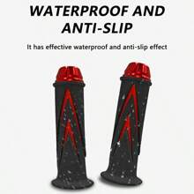 Ultra Anti-Slip Motorcycle Handle Grips, Silicone Dot Texture For Precise Control And Confident Cornering, Motorcycle Accessories