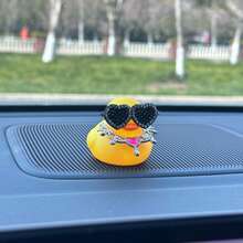 1 件鸭子设计汽车装饰，汽车配件内饰装饰，可爱风格，适用于汽车、摩托车、自行车 - 均碼 - 查看 8
