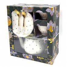NEW In Box Sealed Grace Teaware Fine Porcelain Tea Time Gift 7PC Set - 1 - View 11