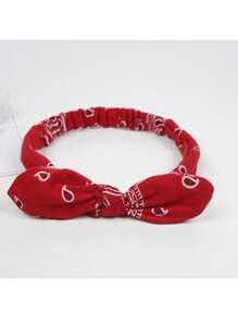 1 pezzo Fascia per capelli vintage da donna con motivo paisley intrecciata elastica/foulard per capelli/turbante fascia assorbente
