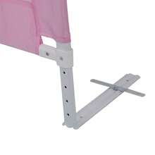 Bed Guard 150x80CM Bed Rail Foldable And Adjustable Bed Rail - Pink - View 4