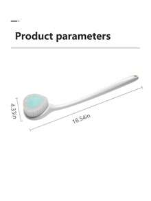 沐浴神器沐浴刷洗澡刷搓背刷长柄沐浴刷软毛刷浴巾搓背沐浴刷家居浴室装饰秋季装饰返校季