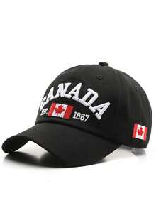 Men's Casual Letter Embroidered Baseball Cap - Multicolor - View 11