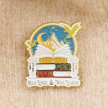 龙形珐琅别针 翻领别针 背包上的徽章 女士胸针 衣服礼物 珠宝 时尚配饰 - NR11111X - 查看 8