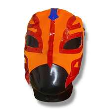 1 Capa Mascara Infantil Luchadores Lucha Libre Personajes - Naranja - Ver 4