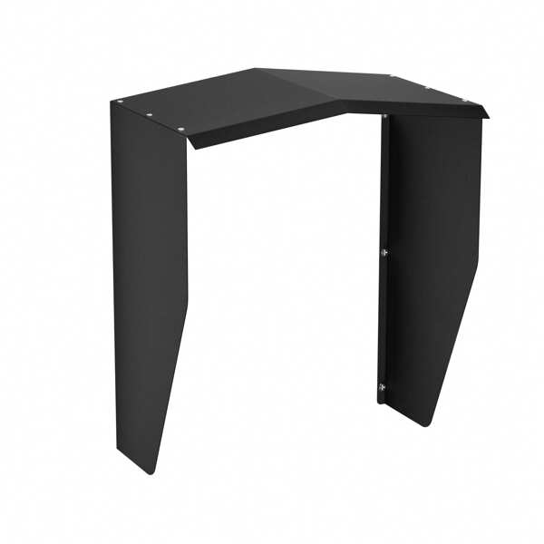 Froadp Wallbox Wetterschutzdach für EV Ladestation, 40x25 cm Abdeckung, Regenschutz, UV-Schutz, Überdachung, Zubehör