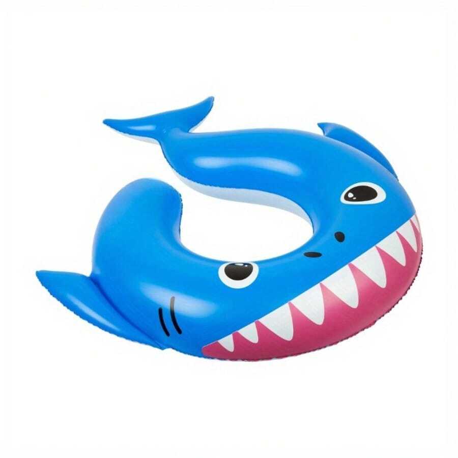 Blue Shark Swim Ring | SHEIN USA