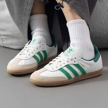 Adidas Originals Men's And Women's Shoes 2025 New Style SAMBA OG Classic Sports Casual Shoes Low-Top Sneakers German Training Shoes T-Toe Shoes JI3202