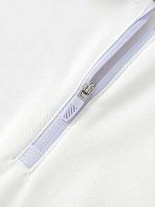 Balabala 女孩快乾運動連衣裙，輕便涼爽 - 本白 - 查看 4