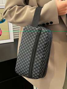 Bolsas de almacenamiento para hombres y mujeres, bolsas de almacenamiento de artículos de tocador de gran capacidad, pequeños kits de almacenamiento portátil