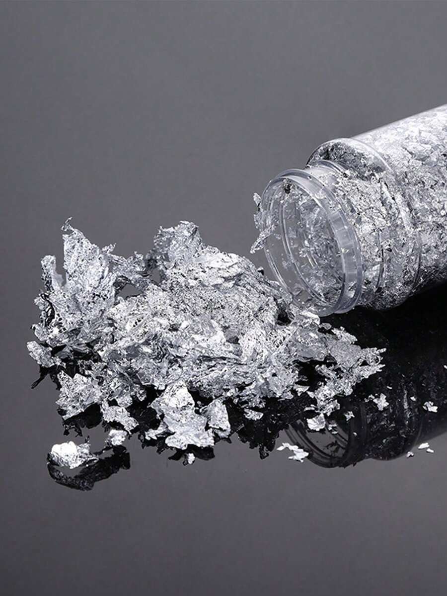 2克金箔片，适用于蛋糕装饰、绘画、指甲、