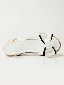 Sandálias transparentes respiráveis e peep-toe sólidas para meninas, sapatos de novo estilo para primavera - sapatos casuais confortáveis e antiderrapantes adequados para atividades ao ar livre para crianças