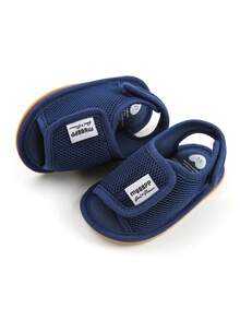 婴儿男女童凉鞋新生儿防滑软橡胶鞋底凉鞋男童露趾户外休闲夏季初学步鞋