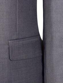 Costum bărbătesc DAROuomo, slim fit, business, din 3 piese, DRV6158 - Gri - Vizualizare 5