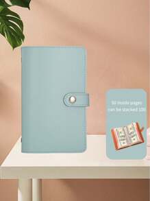 100 Pcs Envelope Budget Challenge Loose Leaf Binder, Money Saving Binder, Multi-Function Loose Leaf Storage Organizer Pouch, Portable,Boho Vibes