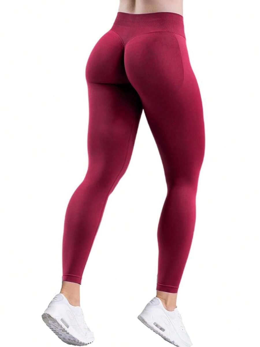 Impact Seamless Leggings For Women Scrunch Bums Gym Leggings Booty Butt Lifting Workout Leggings Tummy Control Yoga Pants