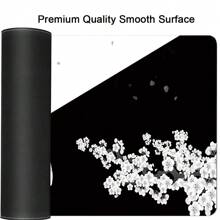 Mousepad Large XXL Cherry Blossom Art Print Anime Landscape Pretty Cute Yin-Yang Art Of Life And Death Mousepad  Rubber Mousepad Computer Accessories Keyboard Mouse Popular Mat Table Mat Floor Mat Gift For Someone To Send Male And Female Friends Gaming Mousepad