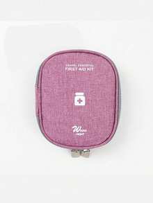 Portable Medical Bag, Home/Travel First Aid Kit, Emergency Medicine Storage, Mini First Aid Pouch - Multicolor - View 15