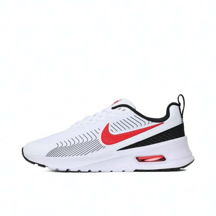 2025 Zapatillas de skateboarding NIKE AIR MAX NUAXIS para hombre/Retro de caña baja FD4329-104 - Blanco - Ver 1