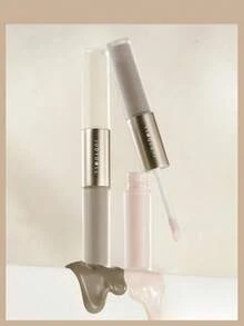 JUDYDOLL 液体高光和轮廓二合一 4.8g，哑光液体高光和轮廓，多用途，便携旅行装，色泽鲜艳，防晕染，非常适合派对、约会、送礼，独特而特别的新品 - #02 暖膚色 - 查看 3